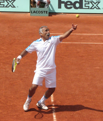 Mansour Bahrami en 2009 à Roland Garros