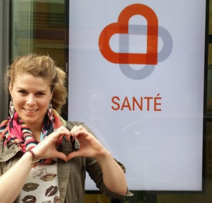 Anne-Sophie BARTHET, de l'Equipe de France de ski alpin