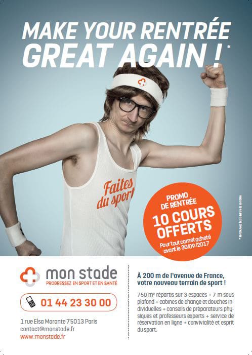 Avec mon stade : MAKE YOUR RENTREE GREAT AGAIN !