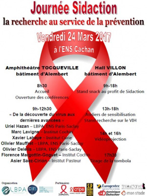 Affiche Journée Sidaction