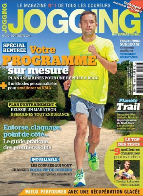 On parle de MON STADE dans le n° de septembre de Jogging