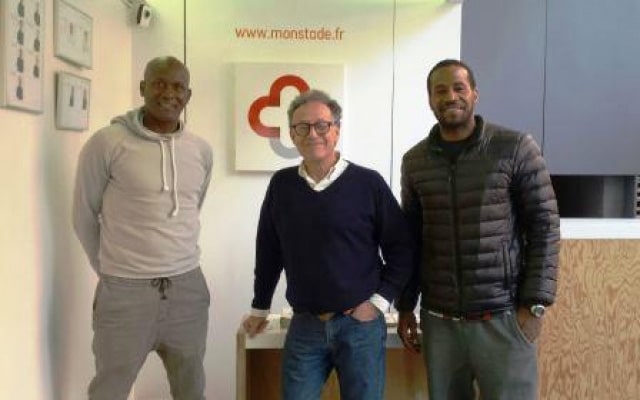 Olivier GIRAULT et son frère Hervé avec le Dr Roland KRZENTOWSKI