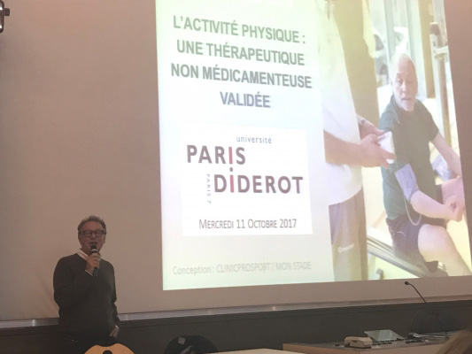 Le Dr KRZENTOWSKI intervient à l'UFR de médecine de Paris 7-Diderot